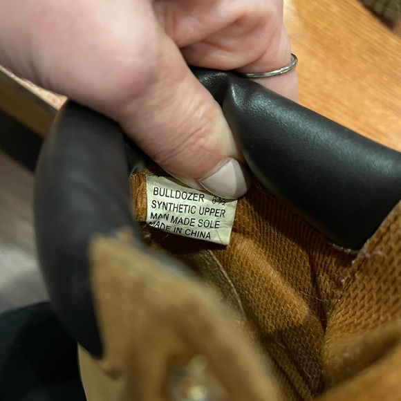 Rock & Candy Tan Bulldozer Boots Size 6.5 - Picture 6 of 8